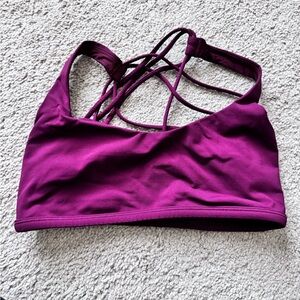 Lululemon free to be wild bra , size 6